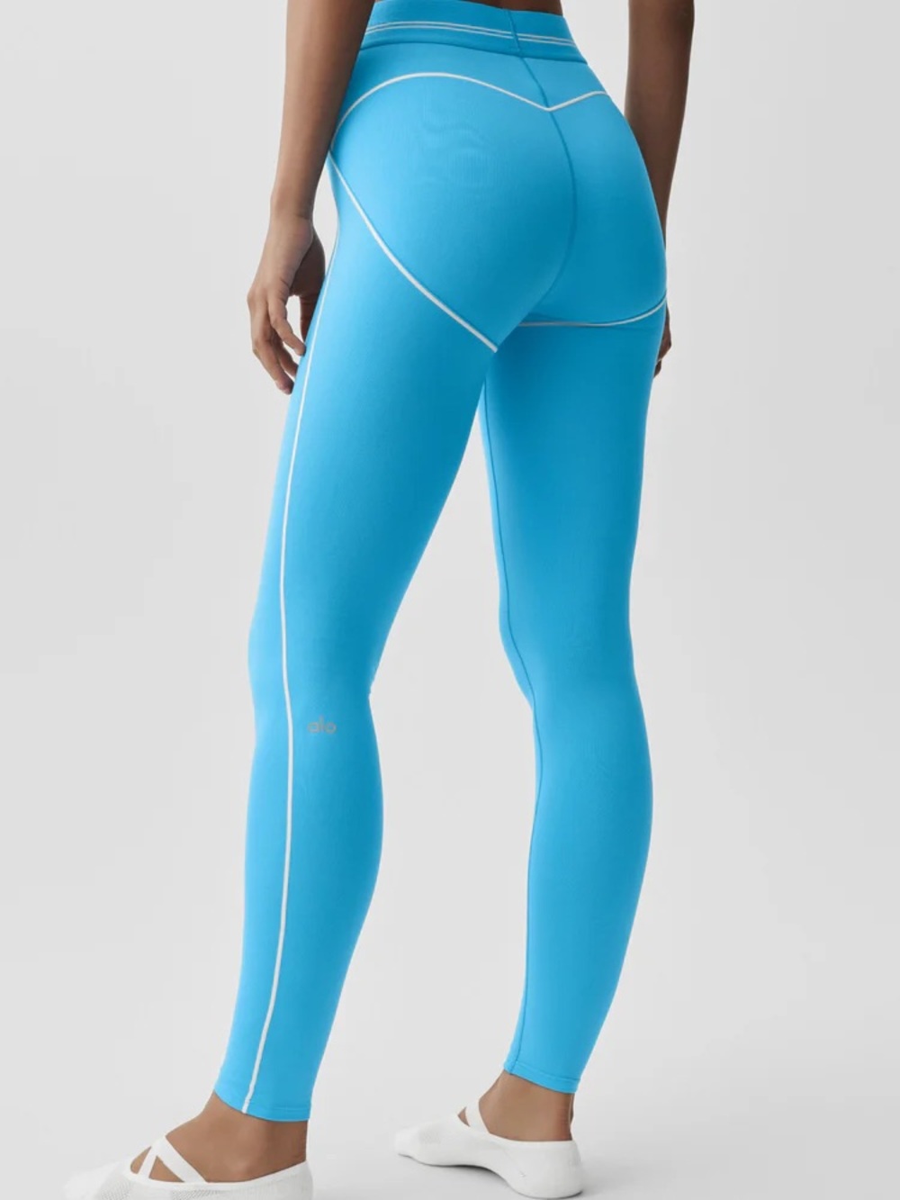 NWT alo Airbrush High-Waist Heart Throb Legging—Small